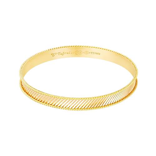 15 Gr (Gram) 22 Ayar iliksiz Yatay Mira Bilezik