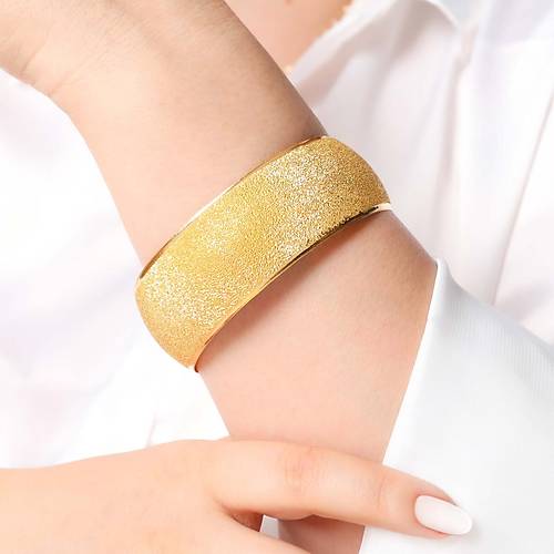 20 Gr 18 Mm 22 Ayar iliksiz Lazerli Bilezik