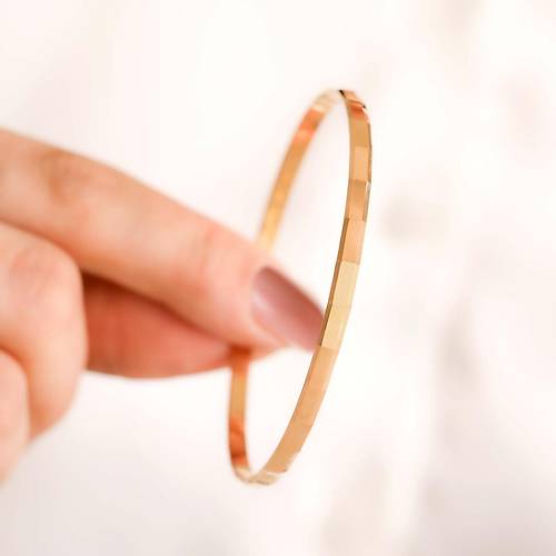 10.00 Gram, 22 Ayar iliksiz Aynal Ray Bilezik