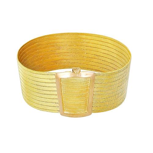 22 Ayar Altn Trabzon Hasr Bileklik