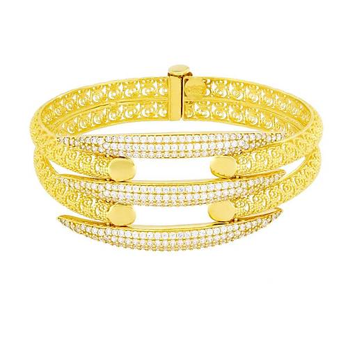 22 Ayar Altn Kaburga Bilezik