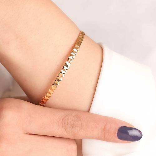 10 Gr 22 Ayar iliksiz Birce Kalp Bilezik