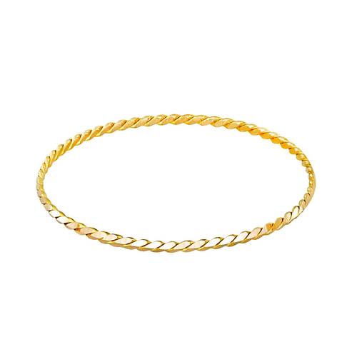 10 Gr 22 Ayar iliksiz Aynal Burgu Bilezik