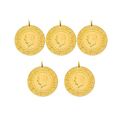 5 Adet Yeni Tarih eyrek Altn