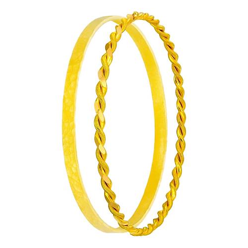 20 Gr (2*10) 22 Ayar iliksiz Dvme & Paftal Bilezik