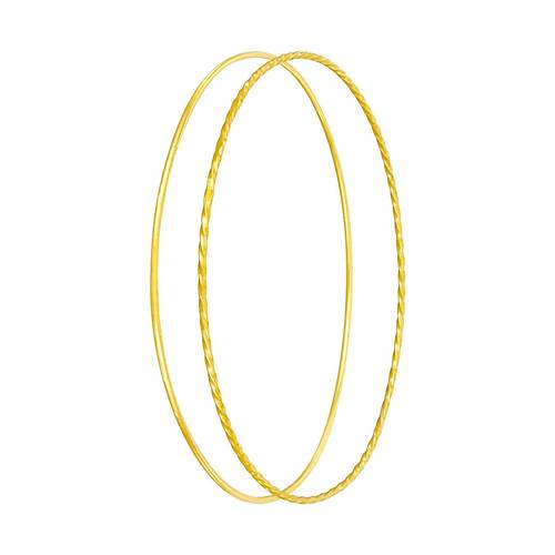 6 (3*2) Gr(Gram) 22 Ayar iliksiz Helezon Burgu Bilezik