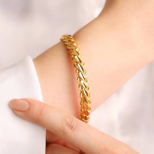 70 Gr l Adana Burma 22 Ayar Altn Bilezik