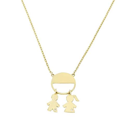 Altn ocuk Figrl Kolye