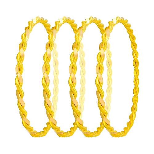 120(4*30) Gr(Gram) 22 Ayar iliksiz Paftal Burma Bilezik