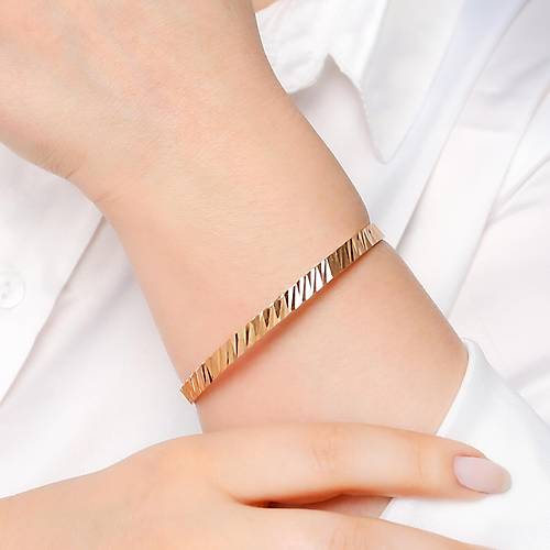 13 Gr 22 Ayar iliksiz Deiik Bilezik