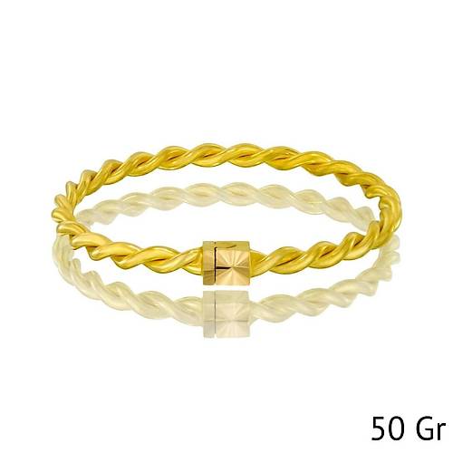 15.00 Gram, 22 Ayar Kilitli Adana Parla Bilezik