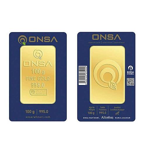 300 Gram Kle Altn 24 Ayar