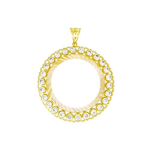 2,5'Luk Altn ereve Kolye Ucu