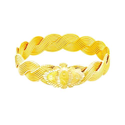 41 Gr(Gram) iek Kilit 22 Ayar iliksiz Bilezik