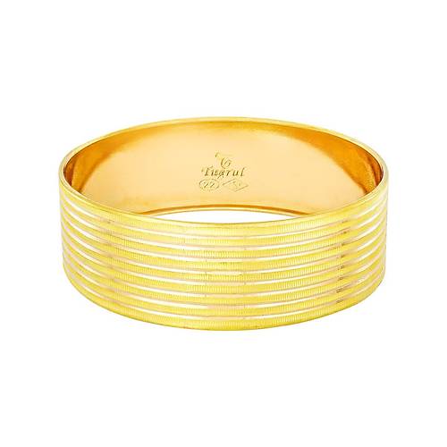 20 Gr(Gram) 20 Mm 22 Ayar iliksiz Dz izgi Bilezik