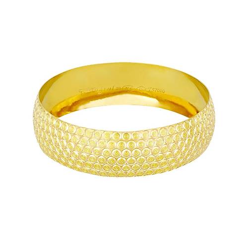 21 Gr 20 Mm 22 Ayar iliksiz Lazerli Girdap Bilezik