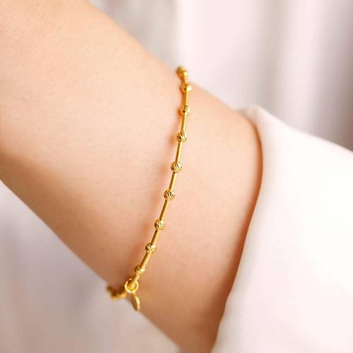 7 Gr 22 Ayar iliksiz Dorika Toplu Ajda Bilezik