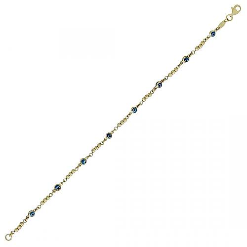 Altn Nazar Boncuklu Bileklik