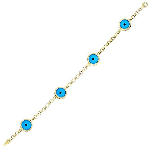 Altn Nazar Boncuklu Bileklik