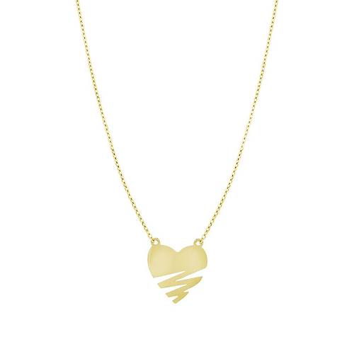 Altn Kalp Kolye