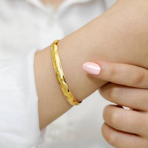 6 Gr 6 Mm 22 Ayar iliksiz Viking Bilezik