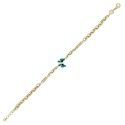 Altn Kelebek Bileklik