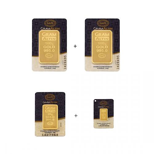 225 Gram 24 Ayar Kle Altn