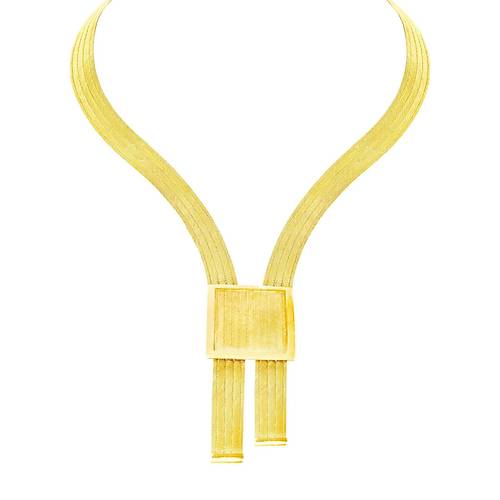 22 Ayar Altn Trabzon Hasr Kolye