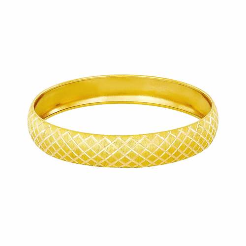 13 Gr(Gram) 12 Mm 22 Ayar iliksiz arnelli Baklava Bilezik