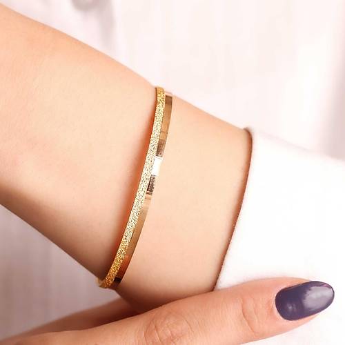 10 Gr 22 Ayar iliksiz Rayl Sim Bilezik