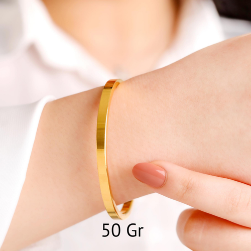 4.00 Gram, 22 Ayar Alt�n Kibrit ��p� Bilezik