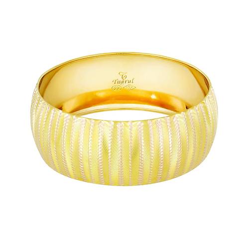 30 Gr(Gram) 25 Mm 22 Ayar iliksiz Noktal Zikzak Bilezik