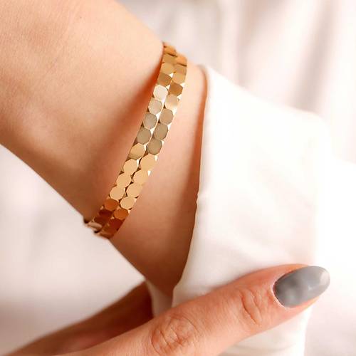 12 Gr 22 Ayar iliksiz Petek Ray Bilezik