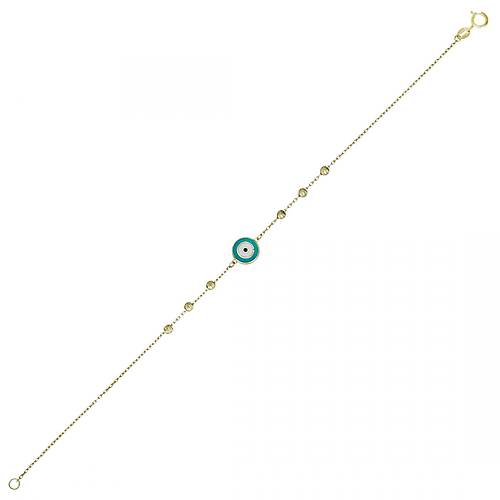 Altn Nazar Boncuklu Bileklik