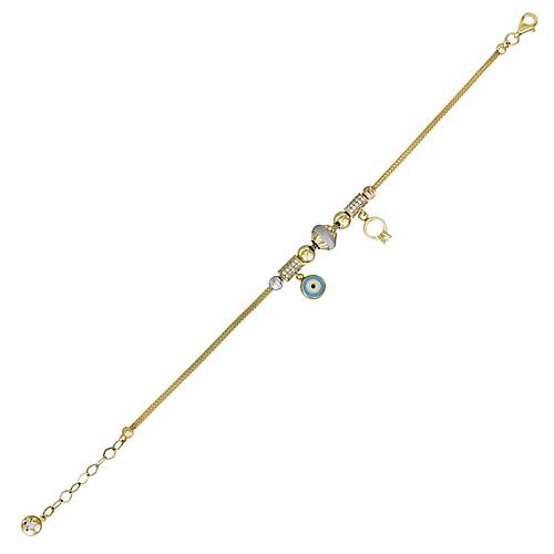 Altn Nazar Boncuklu Bileklik