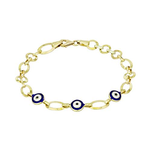 Altn Nazar Boncuklu Bileklik