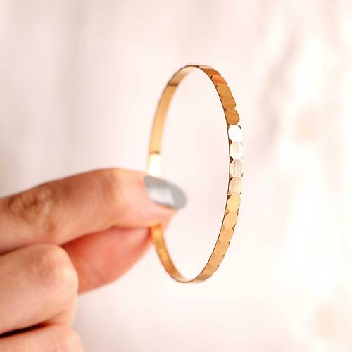 12 Gr 22 Ayar iliksiz Petek Ray Bilezik