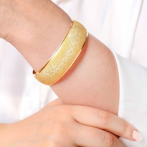 21 Gr(Gram) 20 Mm 22 Ayar iliksiz Lazerli Cnc Bilezik