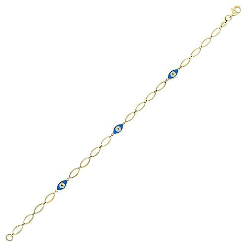 Altn Nazar Boncuklu Bileklik