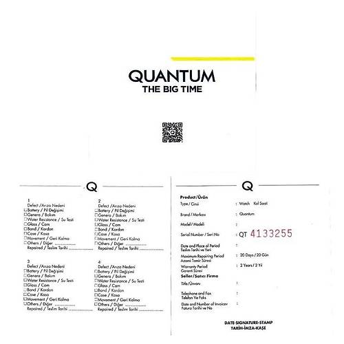 Quantum Erkek Kol Saati QMG1103.355