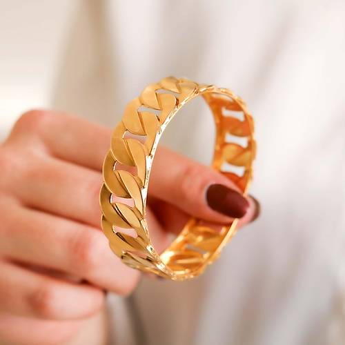 25 Gr 20 Mm 22 Ayar iliksiz Gurmet Bilezik