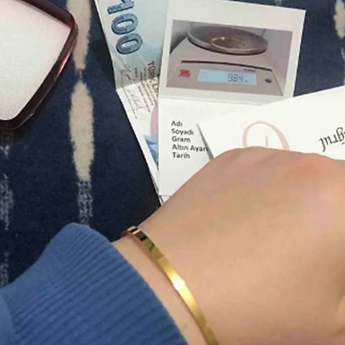 62 Gr 22 Ayar Kibrit p Bilezik