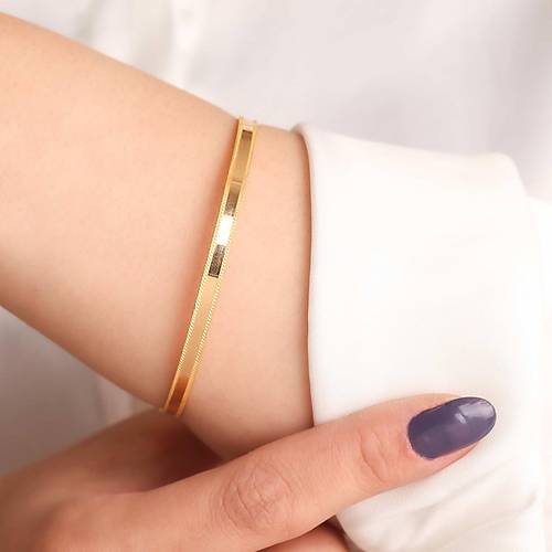 10 Gr (Gram) 22 Ayar iliksiz Birce Zmra Bilezik