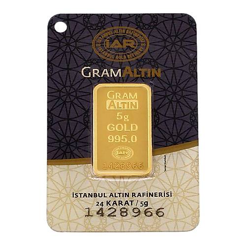 5 Gram K�l�e Alt�n 24 Ayar