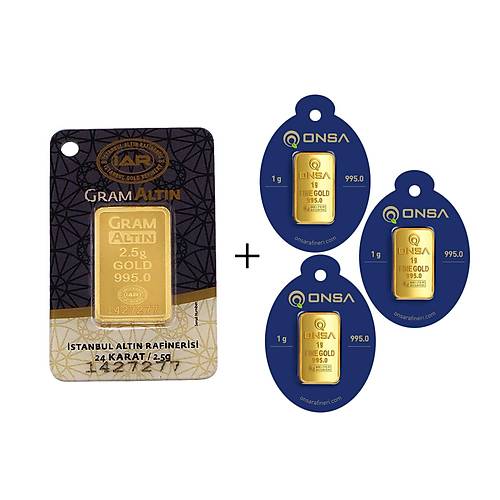 5,5 Gr (2,5+1+1+1) Kle Altn IAR 24 Ayar