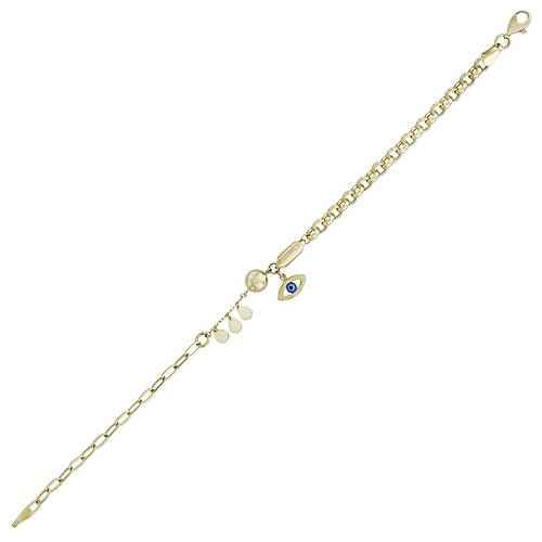 Altn Nazar Boncuklu Bileklik