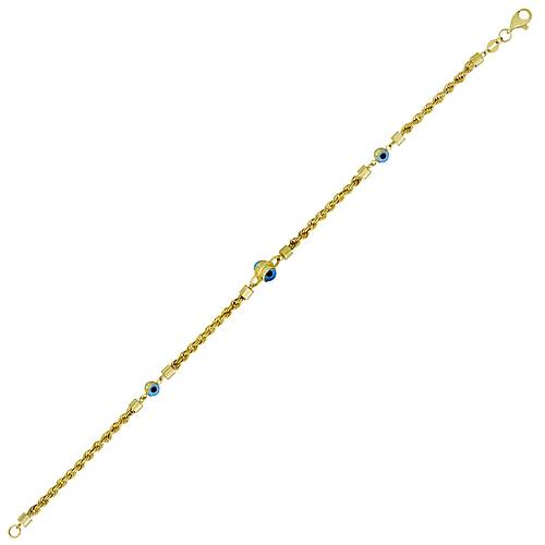 Altn Nazar Boncuklu Bileklik