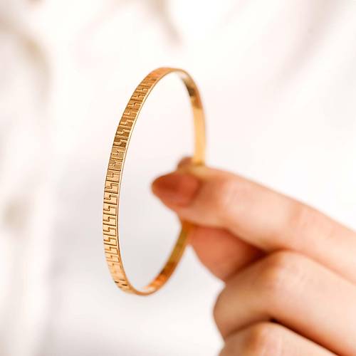 10 Gr 22 Ayar iliksiz Greg Bilezik