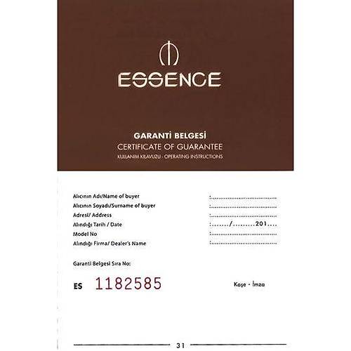 Essence ES6537ME.590 Erkek Kol Saati