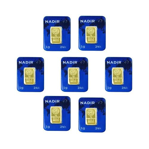 7 Gram (7x1 Adet) Kle Altn IAR 24 Ayar